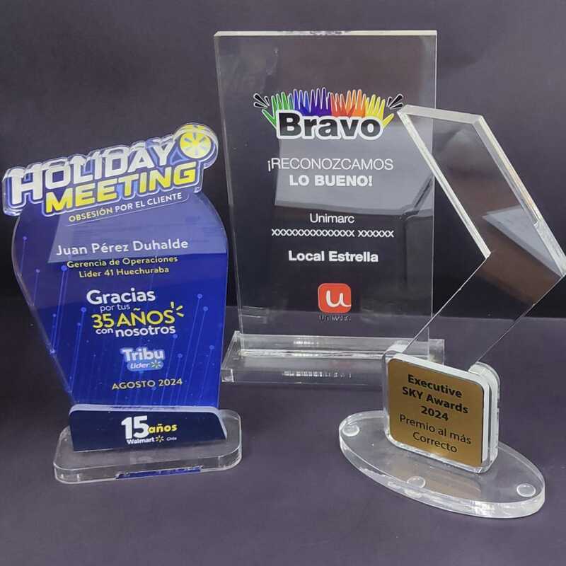 GALVANOS DE ACRÍLICO